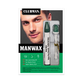 Clubman Manwax packaging with a man's face on a white background