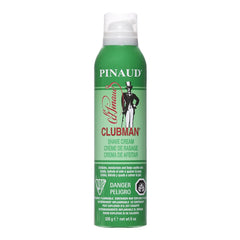Pinaud Clubman Shave Cream can on a white background