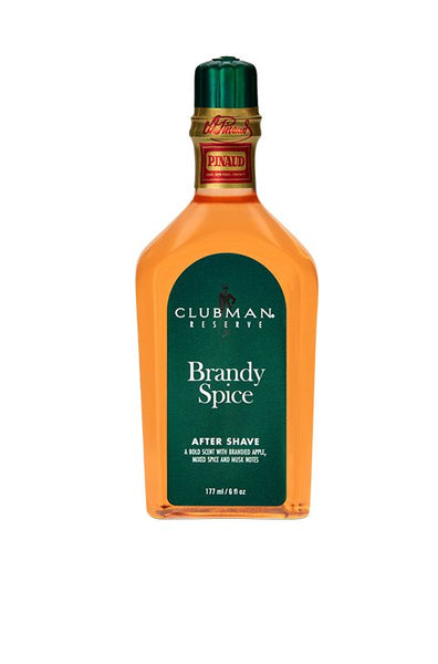 【未開栓】 Brandyブランデー ドゥニム エエドワード7世 (箱入り) Clubman Brandy Spice After Shave – Warm & Smooth Scent