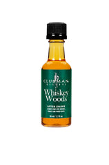 A 1.7-ounce travel-sized bottle of Clubman Reserve Whiskey Woods After Shave Lotion