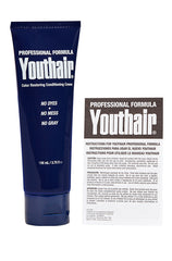 Youthair Color Restoring Creme with Manual including complete instructions for smooth, mess-free hair color restoration.