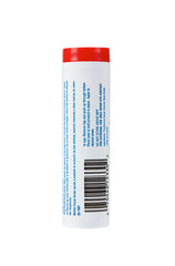 Back view of Woltra Stik 100% Cocoa Butter 1 oz., showing product details, barcode, and red cap.