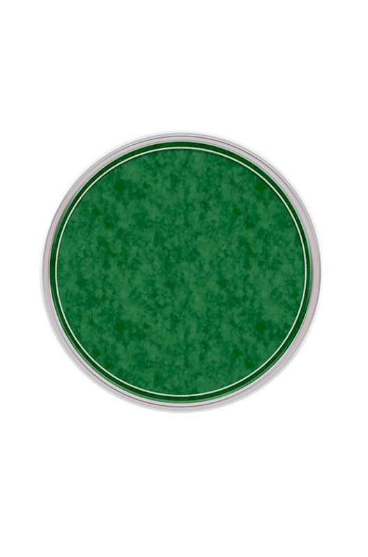 Top view of Clubman Pinaud Styling Gel, showing its vibrant green color and smooth gel texture.