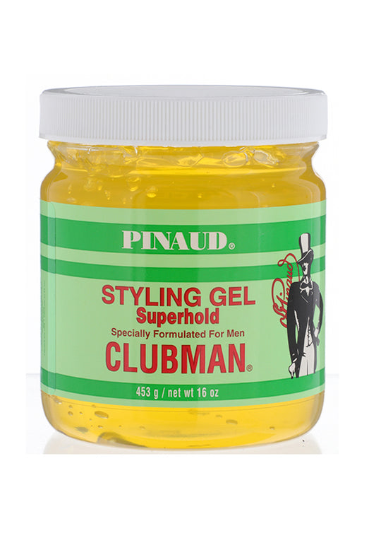 Pinaud Clubman Styling-Haargel Original – 453 G, Starker Halt, Klassisches Herren-Styling
