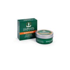 Clubman Shave Soap with Box - Traditional shave soap in a metal tin with a green box, providing a rich, creamy lather for classic wet shaving.