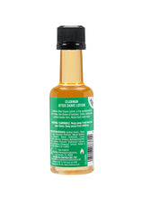 Back of Clubman Pinaud After Shave 1.7 ounce bottle featuring ingredients, direction, & additional product information