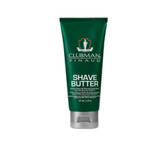 Clubman Shave Butter - 6oz Tube - Rich shaving cream with shea and cocoa butter for a smooth, hydrating, and irritation-free shave.