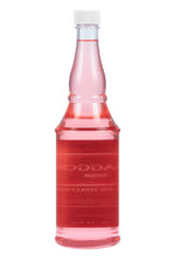 Draggon Noir Eau de Toilette (Back View) showcasing deep red transparency, embodying the essence of bold sophistication.